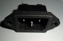 Conector de energia da fonte de alimentação