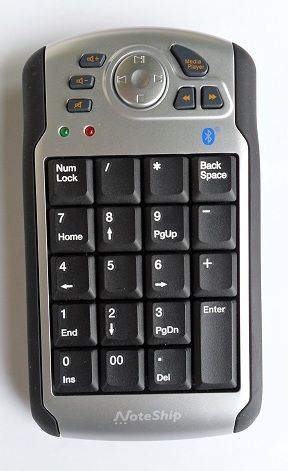 Teclado Numérico sem fio via bluetooth